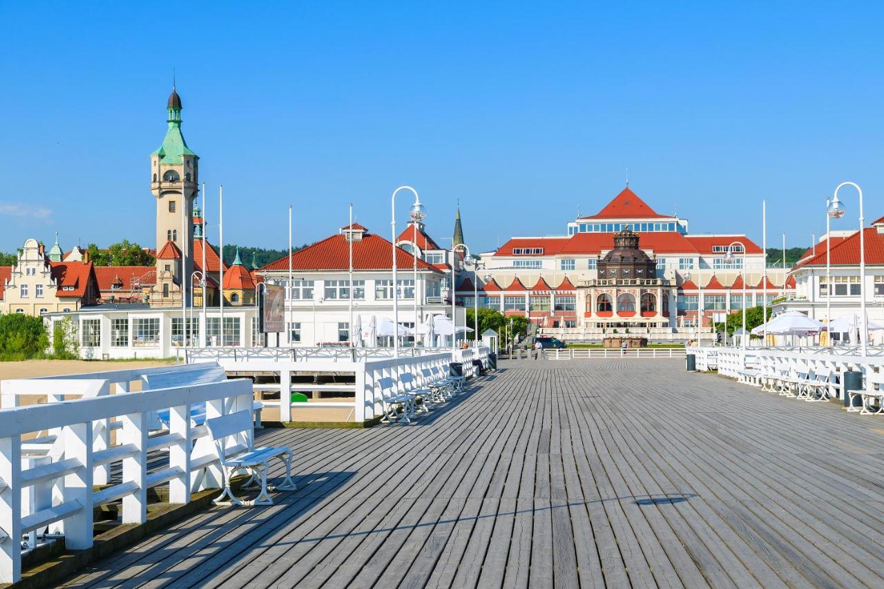 Baltic Lagoon - Okrzei Residence Sopot Exteriör bild